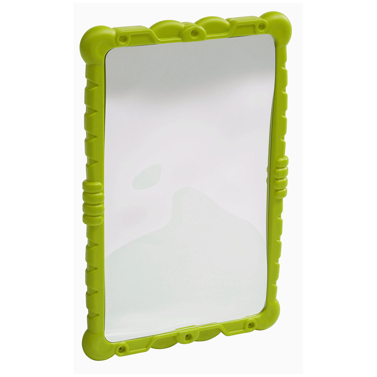'haha' spiegel - limoen groen